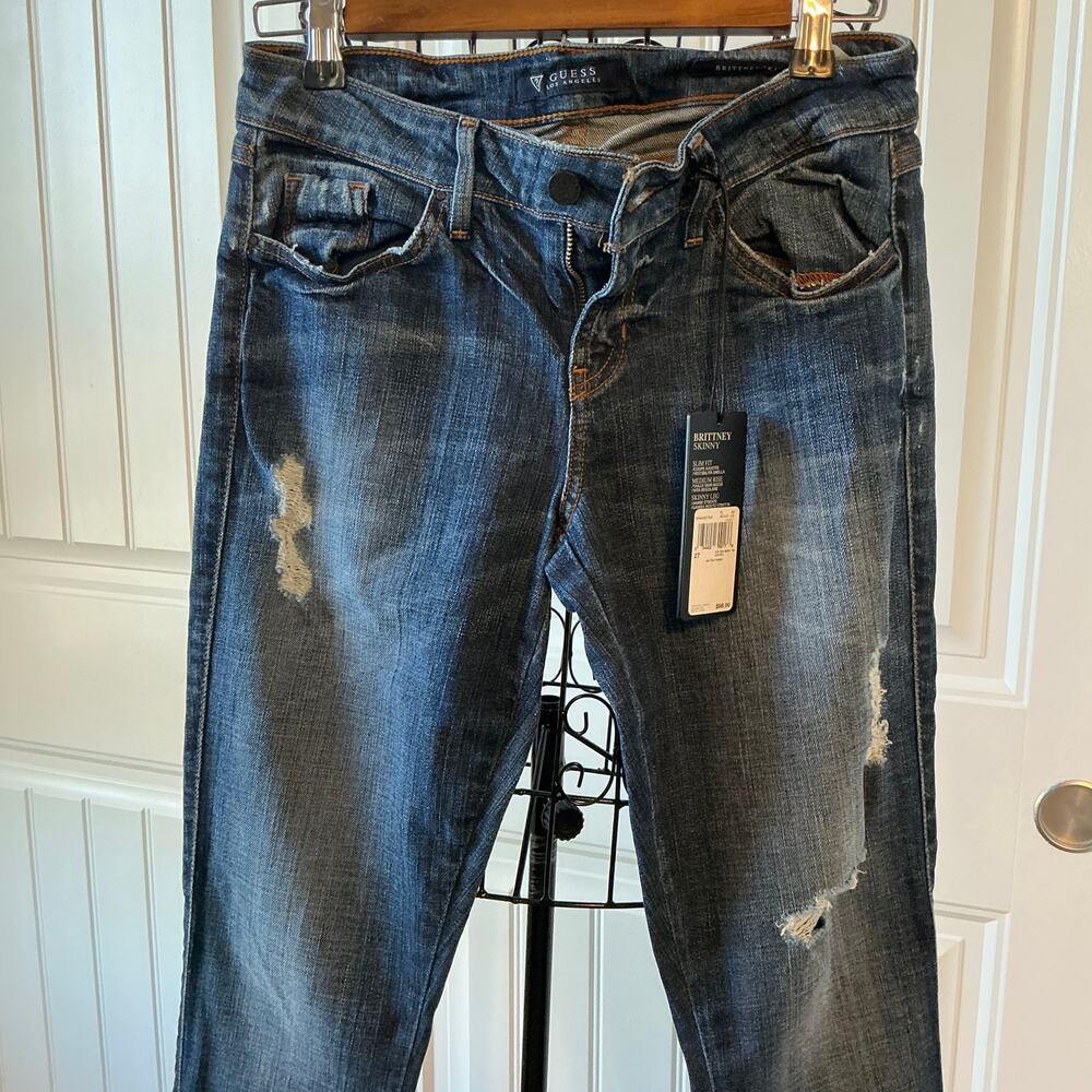 Size 27 - Guess Brittney Skinny Jeans - NWT - Picture 3 of 6